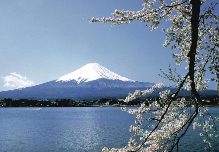 Fuji-san with its 3776 meters