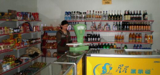 Retail store in Mongolia